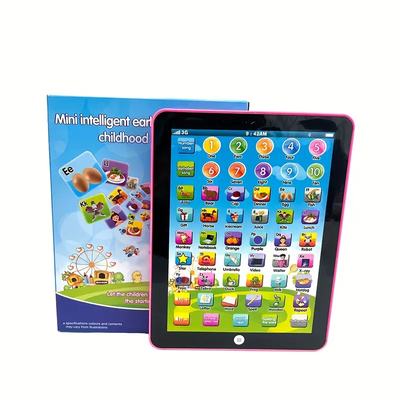 Children's Educational Tablet Toy For 3 Years Old +