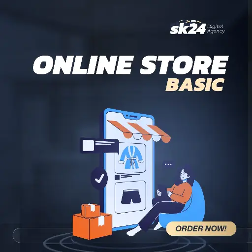 sk24 Basic: E-commerce Online Store Website Design